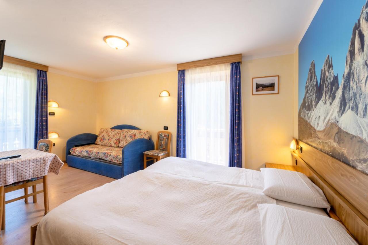 Berg Hotel Latemar Spitze Vigo di Fassa Bagian luar foto